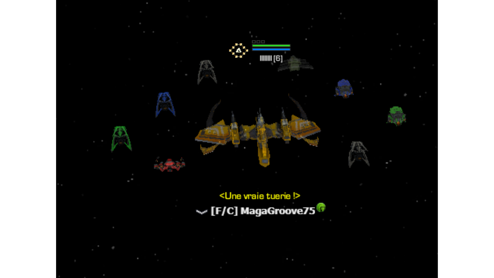 Fond d'Écran Darkorbit (en mode Fantôme)