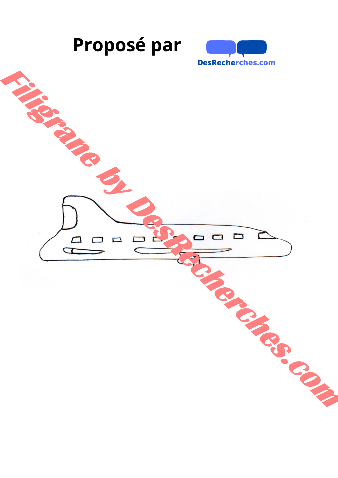 Coloriage avion 062023 1 filigrane